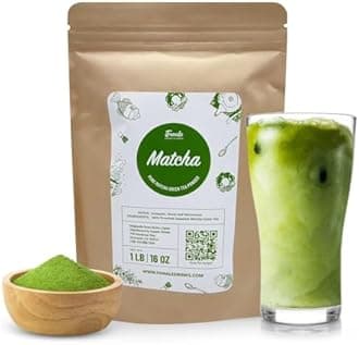 Fanale Premium Japanese Pure Matcha Bubble Tea Flavoring Powder | Perfect for Baking, Smoothies, Desserts and Drinks | Instant Flavoring Powder for Boba Milk Tea - 2.2 Pounds (Pack of 1).