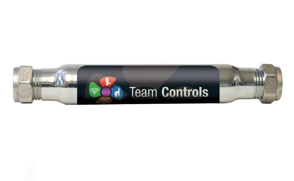 Team Controls Electrolytic Inline Scale Reducer Inhibitor 15mm Compression WRAS Approved