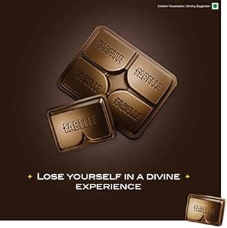 Fabelle Divine Dark Trilogy Premium Chocolate Gift Pack with Assorted Flavors, Vegan and Gluten Free Luxury Dark Rich Chocolate Bars, 300 Grams, Ideal for Gifting Occasions