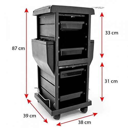 Barber Salon Styling Trolley