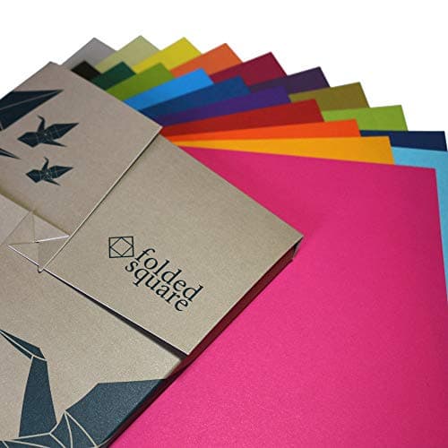 Origami Paper Gift Set | 200 Sheets, 6” Square | Complete Colour Collection
