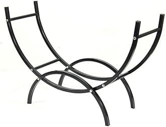 - Eminence Lifestyle Firewood Rack Firewood Rack，Fireplace Firewood Bracket Log Rack，Outdoor Wood Storage Holder，Firewood Stand for Indoor/Outdoor Fire Place Heavy Duty