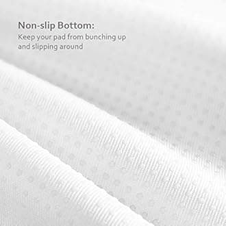SPRINGSPIRIT Bed Pads for Incontinence Washable Large (34" × 52"), Reusable Pee Pads Waterproof Bed Underpads Chuck Pads with Non-Slip Back for Elderly, Kids, Women or Pets, Blue
