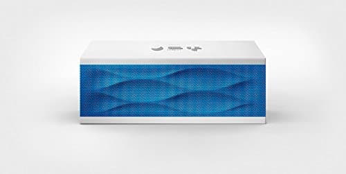 Jawbone JAMBOX Wireless Bluetooth Speaker - (Certified Refurbished) (White/Blue)