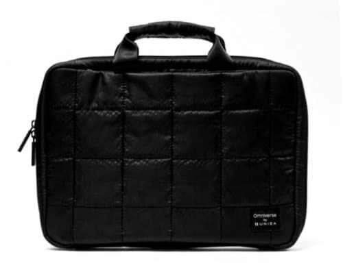 Omniverse Universal Back for 11" MacBook Air/Notebook with Advanced Memory Foam Protection om-11sq-black