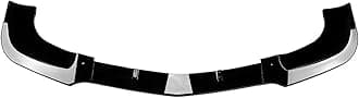Compatible Compatible with Mercedes Benz E Class Coupe C207 W207 E250 E300 E350 E500 AMG 2009-2012 Front Bumper Splitters Lip Spoiler Body Kit Diffuser(Gloss Black)