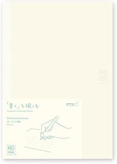 DESIGNPHIL 15310006 Midori Notebook, MD Notebook, Journal, A5, Dot Square A
