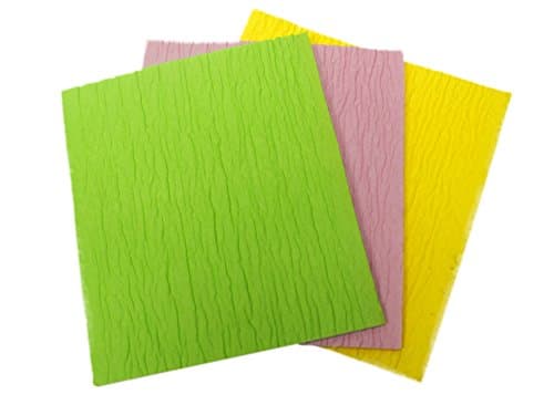 Bagi Sponge Cloth, New Exclusive Three-layer Technology, Cotton + Viscose, 3 Cloths Per Pack (Pack of 2 / 6 Cloths in Total)