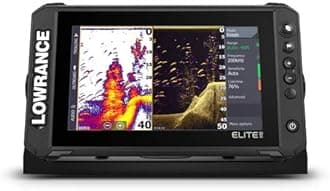 Lowrance Elite FS Series Fish Finders with Preloaded C-MAP Contour+ Charts, Active Target Compatible