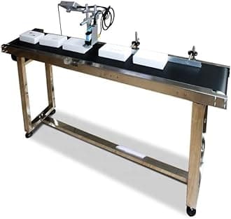 T JET TECHNOLOGIES Online Thermal Inkjet Printer for Coding Machine | Batch Coding Machine| Barcode QR Code| Inkjet Coding Machine (1 Inch)