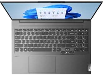 Lenovo 2023 Slim 7 Laptop 16" 2.5K 120Hz Touchscreen 14-Core Intel 12th Core i7-12700H Arc A370 Graphics 16GB RAM 2TB SSD WI-FI 6E Thunderbolt 4 Backlit Keyboard Windows 11 w/ RATZK 32GB USB