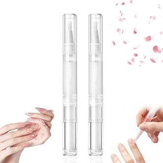 Moonboat Radiant Nail Growth Oil, 2024 New Nail Growth Oil, Cosmetics Nail Growth Oil Pen, Cuticle Oil for Nails, Nail Strengthener for Moisturize Strengthen Brighten Nails Care(Lily,2pcs)