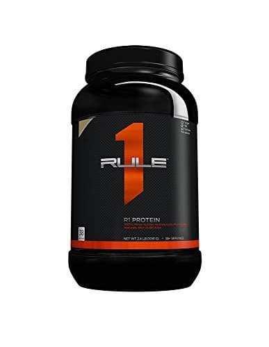 Rule 1 R1 Whey Protein Isolate 38 servings 2.45 pounds - Vanilla Butter Cake by Rule One