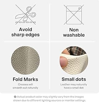 Carrotez Tissue Box Cover, [Refined] Modern PU Leather Square Tissue Box Holder - Decorative Holder/Organizer for Bathroom Vanity Countertop, Night Stands, Office Desk & Car 5"X5"X5" - Cocoa Brown