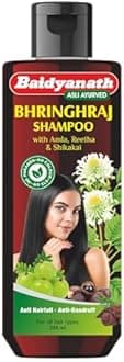 Bhringhraj Shampoo – Ayurvedic Herbal Care with Amla and Bhringhraj | Paraben-Free, SLS-Free, Sulphate-Free | Scalp Nourishment | Promotes Growth, Strengthens, Reduces Dandruff | 200ml