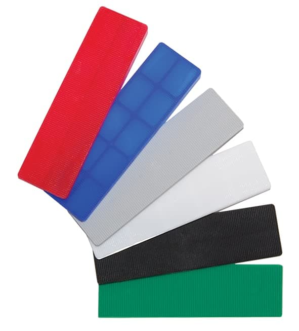 AF4F 28mm x 100mm (50, Mixed 1-6mm) Assorted Window Glazing Glass Flat Plastic Packers Several Sizes Variations Available…