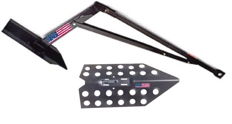 BILLET4X4 U.S. Made Pull-PAL Winch Anchor 14000 with DIMPLED Spade & Heavy-Duty Carrying Case (Off-Road Recovery)