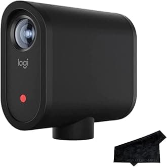 Mevo Start Wireless Live Streaming Camera, for Multi-Camera HD Video, App Control and Streaming via Smartphone or Wi-Fi and Signature Series Lens Cloth