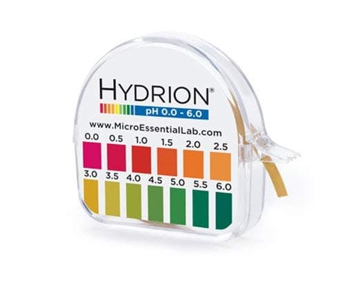 Hydrion S/r Dispenser 0.0-6.0 Ph Range 96-15 Ft Roll w/Color Chart/Dispenser (Limited Edition)