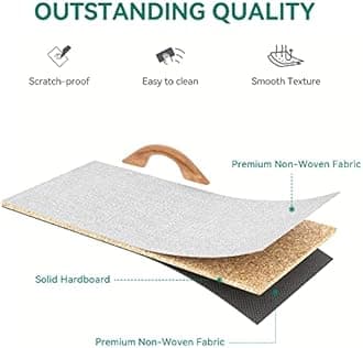 YITAHOME Fabric Dresser with 7 Drawers- Furniture Storage Tower, Chest of Drawer, Organizer Unit for Room, Living Room & Closets - Sturdy Steel Frame, Easy Pull Fabric Bins & Wooden Top