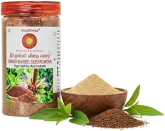 Neermulli Vithai Powder 150g | Hygrophila Auriculata/Marsh Barbel Seed / நீர்முள்ளி விதை பொடி | Ayurvedic Herbal Supplement for Kidney Health, Urinary Cleansing & Detox | Natural Wellness Powder