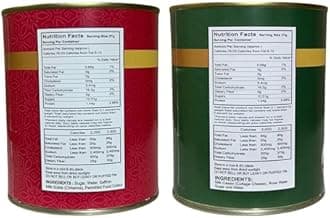 Yuvraj Kesar Patty & mini Rasgulla sweets combo 1 kg x 2 tin Pack