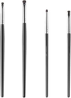 Mini Smudge Brush for Eyeliner,Eyeshadow Brushes,Eyeliner Brush for Powder Gel Cream Liquid Concealer, Eye liner Blending, Highlighting brush,Concealer Brush,Eye Makeup Brush Set
