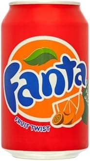 Fanta Fruit Twist 330ml (Pack of 24 x 330ml)