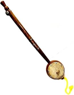 SG Musical Handmade Professional Folk Music Instrument Kid's Real Pumpkin Iktara/Tumbi Sheesham Wood
