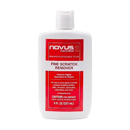 NOVUS 2 Plastic Fine Scratch Remover - 8 oz. - 2 Pack