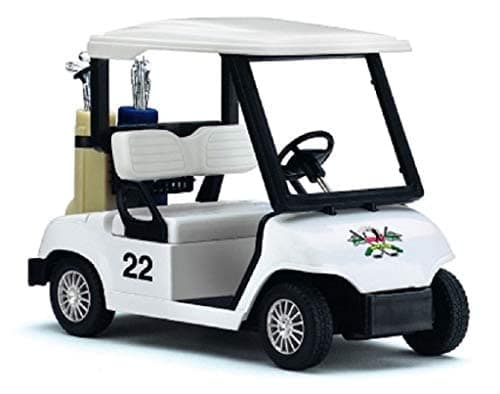 Golf Cart 4½" Die Cast Metal Model Pullback Action Toy