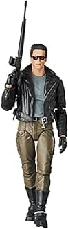 Terminator: T-800 MAFEX Action Figure,Multicolor
