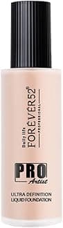 Daily Life Forever52 Pro Artist Ultra Definition Liquid Foundation | Long Lasting, Full Coverage, 24H, Waterproof & Sweatproof, Lightweight Hydrating, Oil-Free Formula - Milk Cake (BUF003) 60 ML