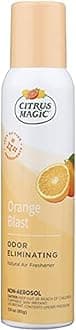 Natural Odor Eliminating Air Freshener Spray, Orange Blast, 3-Ounce