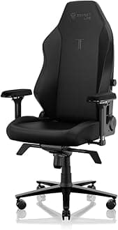 Secretlab Titan Evo NanoGen Pure Black Gaming Chair - Recling - Ergonomic & Comfortable Computer Chair with 4D armrests - Magnetic Head Pillow & 4-Way Lumbar Support - Leatherette