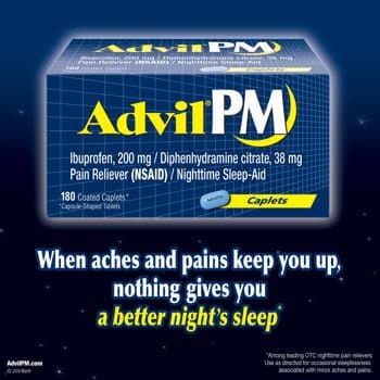 Advil PM Caplets - 200 ct