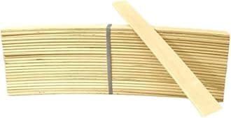 Top Replacement Sprung Wooden Bed Slats Size Double Bed Length 690mm & Width 53mm, 8.5mm Depth.… (12)