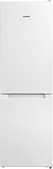 COMFEE' RCB169WH2(E) 70/30 Freestanding Fridge Freezer, 150 cm Height, 174 L Capacity with 59L 4-Star Freezer, Low Frost, Adjustable Thermostat, LED Light, Low Noise, White