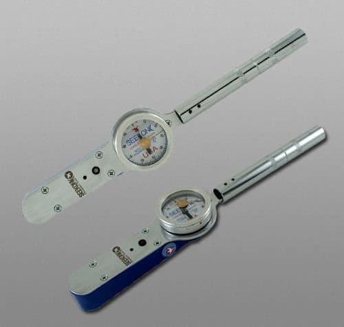 Seekonk TSQ-75 1/4" Dr. Rigid Frame Dial Type Torque Wrench With Case