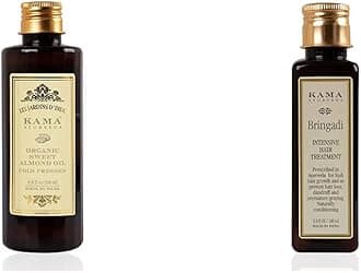 Kama Ayurveda Bringadi Intensive Hair Treatment, 100ml & Kama Ayurveda Organic Sweet Almond Oil, 100ml