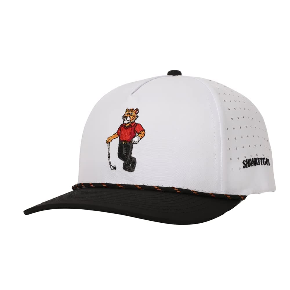 Tiger Golf Hat Adjustable Rope Golf Hat Funny Golf