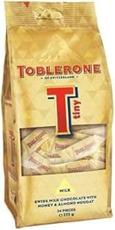 Toblerone Swiss Milk Chocolate with Honey & Almond Nougat Pouch, 2 X 272 G, 544 Gm