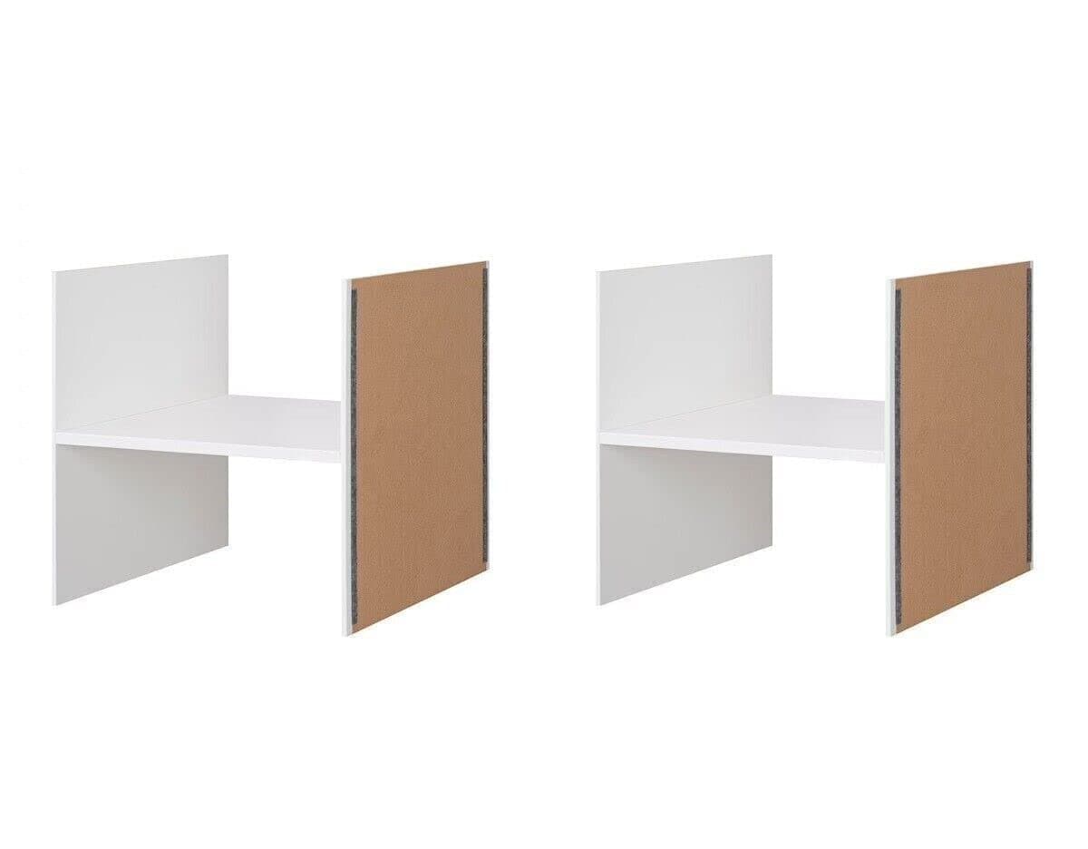 KALLAX Insert with 1 Shelf (2 Pack) White 13x13 204.237.20