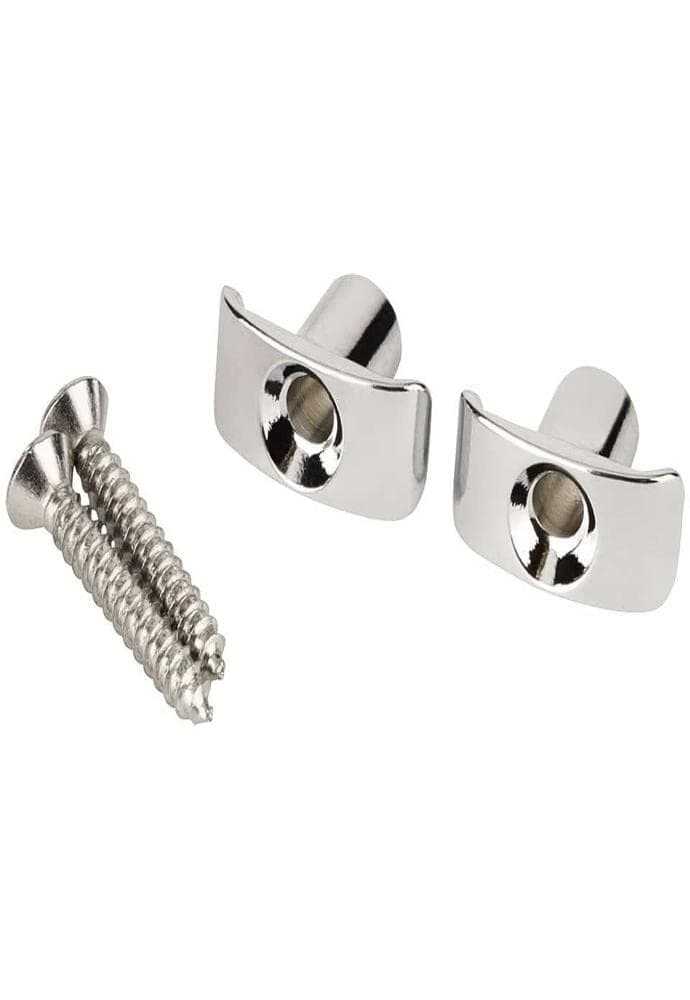 Ultra String Guides (2) Electric Guitar Hardware, Chrome