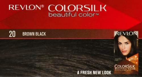 Revlon ColorSilk 20 Brown Black