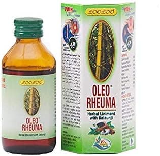 Looloo Oleo Rheuma Herbal Pain Relief Oil, Green, 50 ml (Pack of 1)