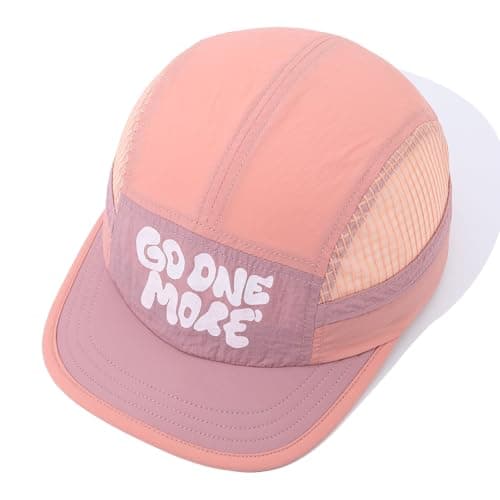 Mesh 5 Panel Baseball Cap Summer Short Brim Hats for Men Women Breathable Lightweight Dad Hat Umpire Cadet Cap