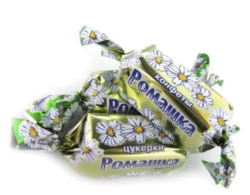 Romashka Ukrainian Candy.