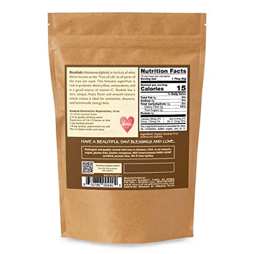 Baobab Fruit - 16 oz Powder