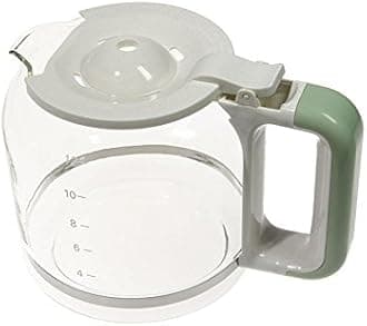 Jug Container Glass Green Coffee Maker 1342